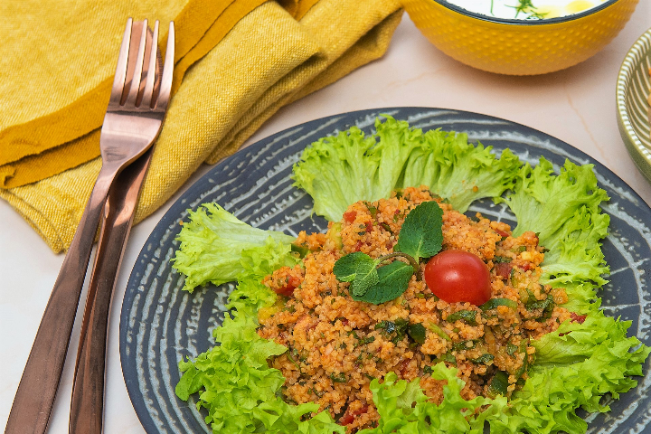 Persischer Kräutersalat / Taboule (Vegan) - NUUH Persian Cooking