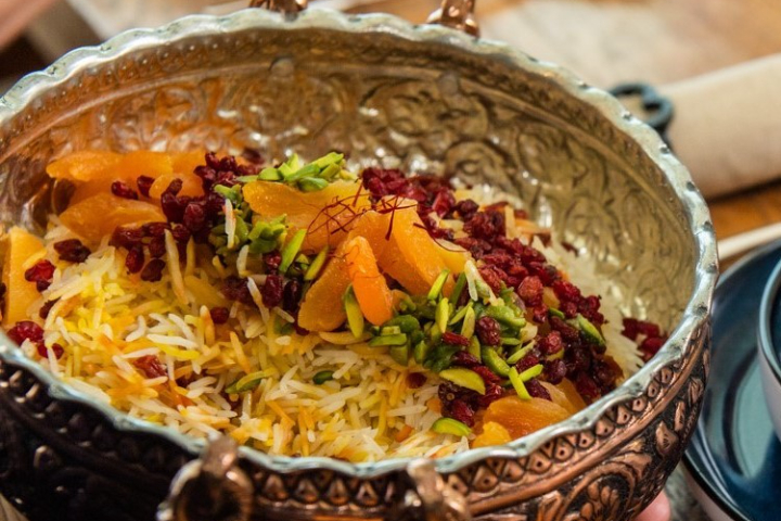 Persischer Juwelen Reis / Gohar Neshan Polo - NUUH Persian Cooking