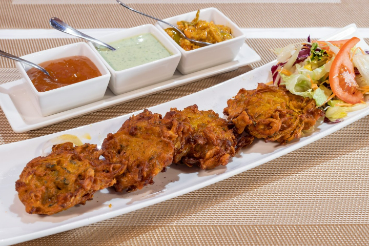 Onions Bhaji - Restaurant Mahi