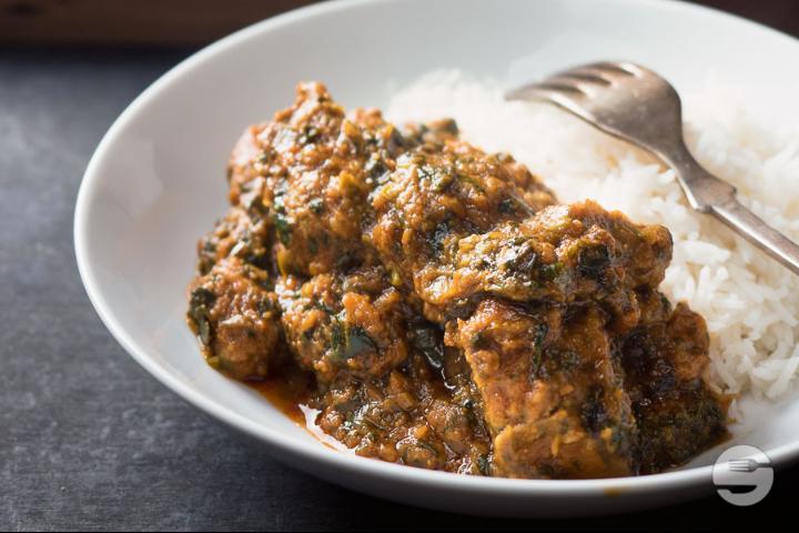 Lamb Saag - Restaurant Mahi