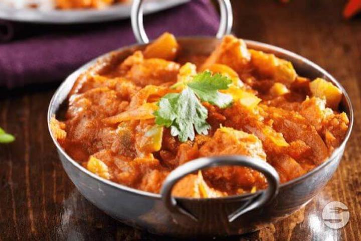 Salmon Vindaloo - Restaurant Mahi