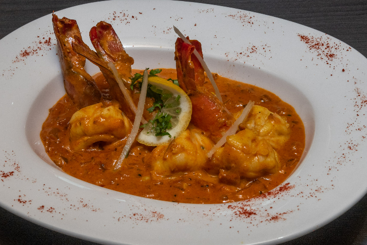 Gambas Masala - Restaurant Mahi