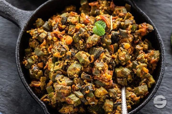 Bhindi Masala - Restaurant Mahi