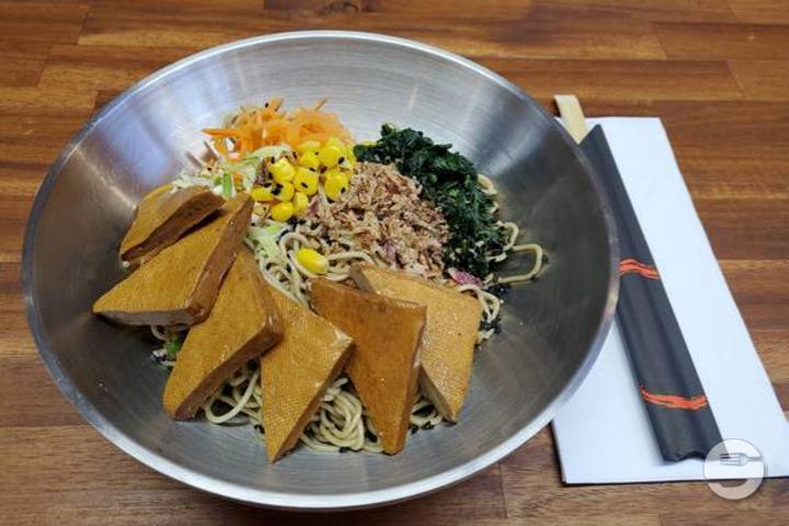 Marinated Tofu Noodles, Homemade Sauce - Noodles Bar