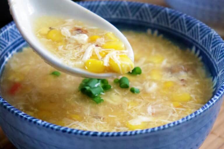 Corn and Crab Soup - Fu Ji Restaurant