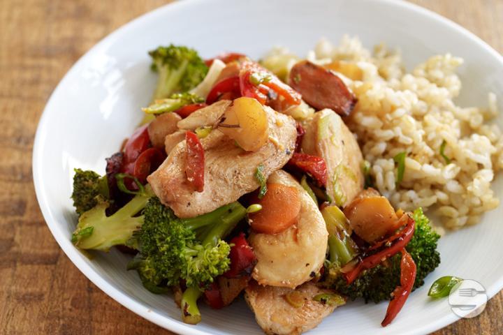 Stir-Fried Chicken with Ginger - Tamnanthai