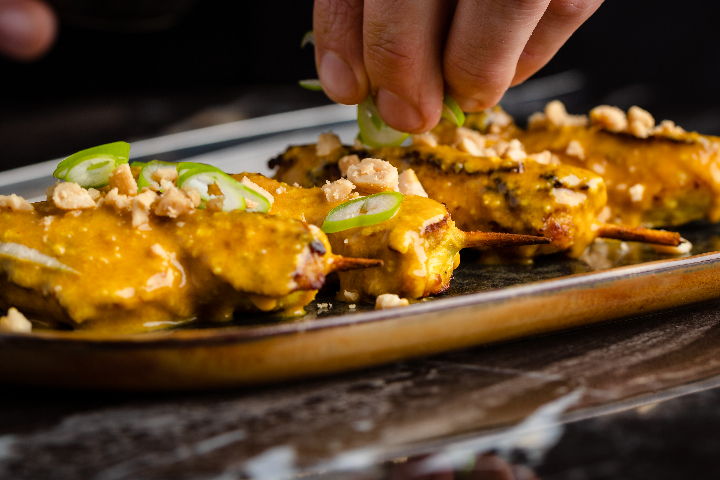 Brochette de Poulet Satay - Apéro Chill
