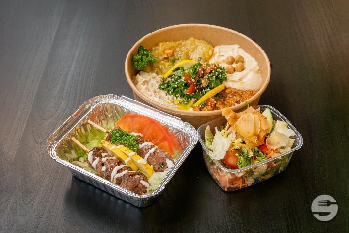 Mezze Teller Kebab - Fattoush