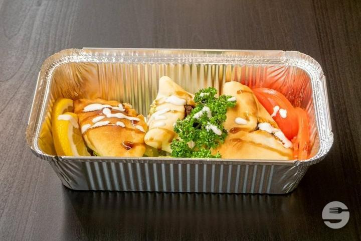Fatayer und Kibbeh - Fattoush