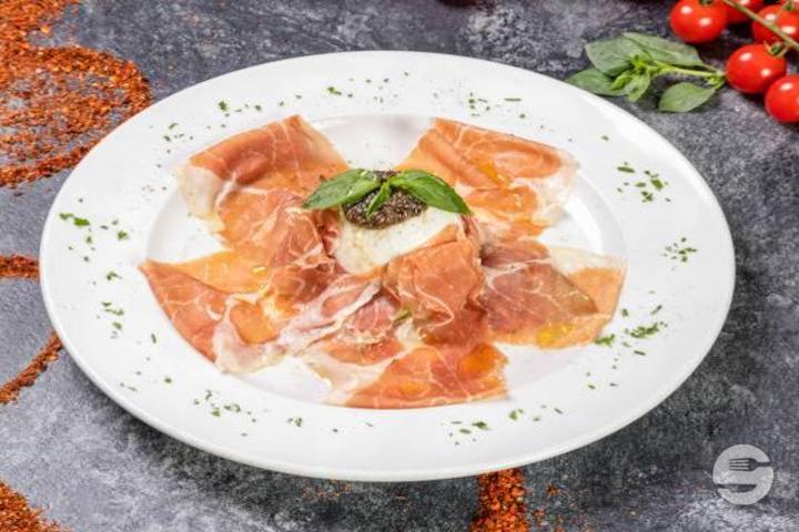 Parma Ham & Buffalo Mozzarella with Black Truffle - Forbici