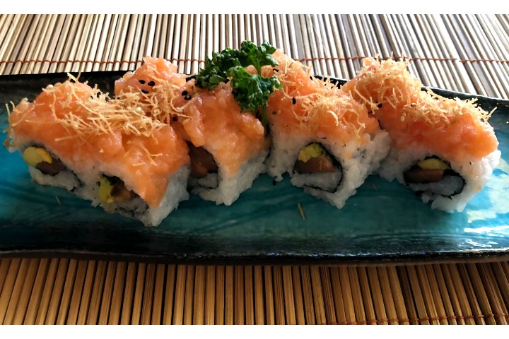 Uramaki Crispy Salmon - L'Atelier Tokyo