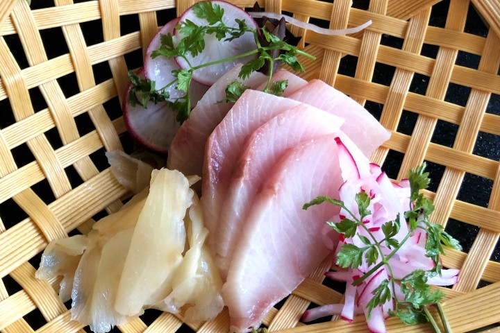 Sashimi Hamachi - L'Atelier Tokyo