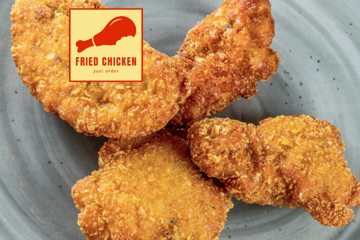 5 Gourmet Nuggets und gemischter Salat an Hausdressing - Kitchen Reunion