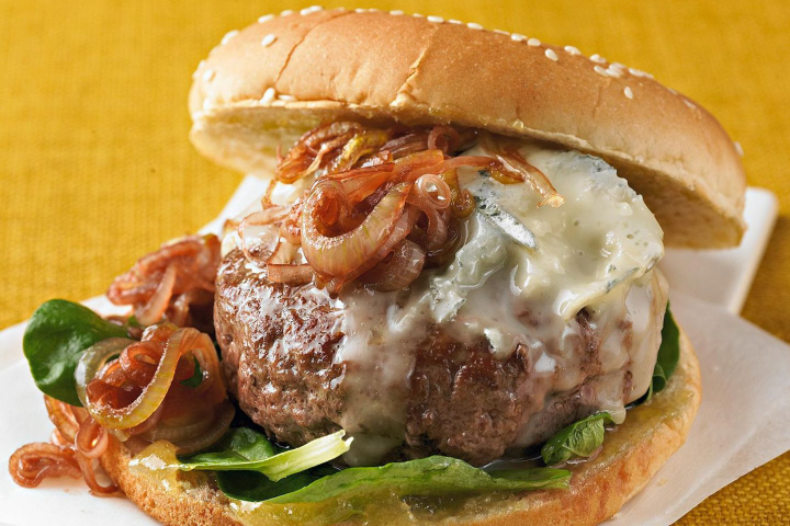 Gorgonzola Burger - Food Star Zug