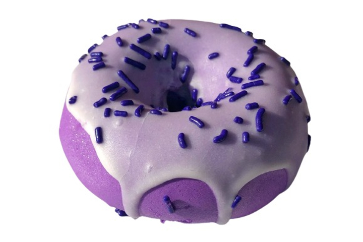 Purple glazed donut - Glory Donuts Bern