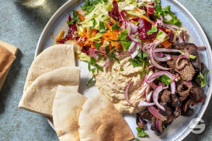 Chawarma Lamb Plate - Beyrouth Night