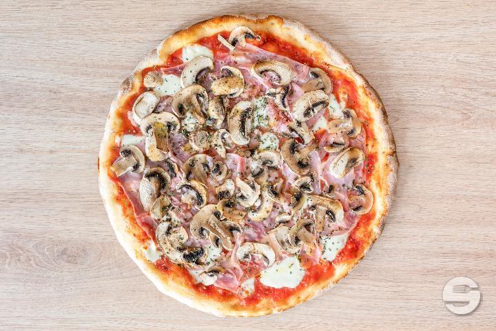 Ham & Mushrooms - Pizza des Eaux-Vives