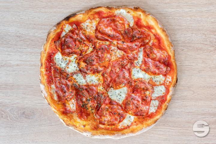 Salami - Pizza des Eaux-Vives