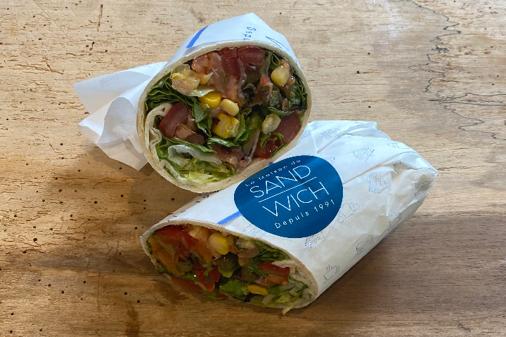 Wrap Smoked Salmon - La Maison du Sandwich