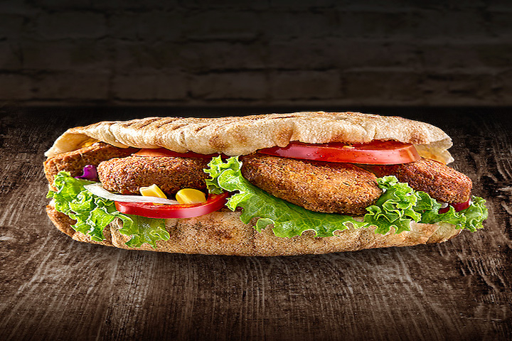 Falafel Focaccia - Ali Pizza & Ali Kebab