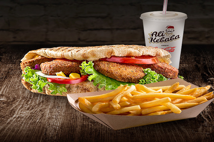 Menu Falafel Focaccia - Ali Pizza & Ali Kebab