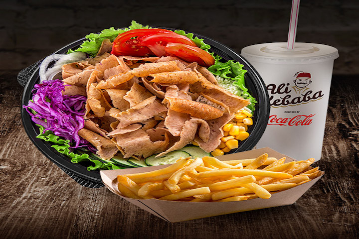 Menu Kebab con Insalata - Ali Pizza & Ali Kebab