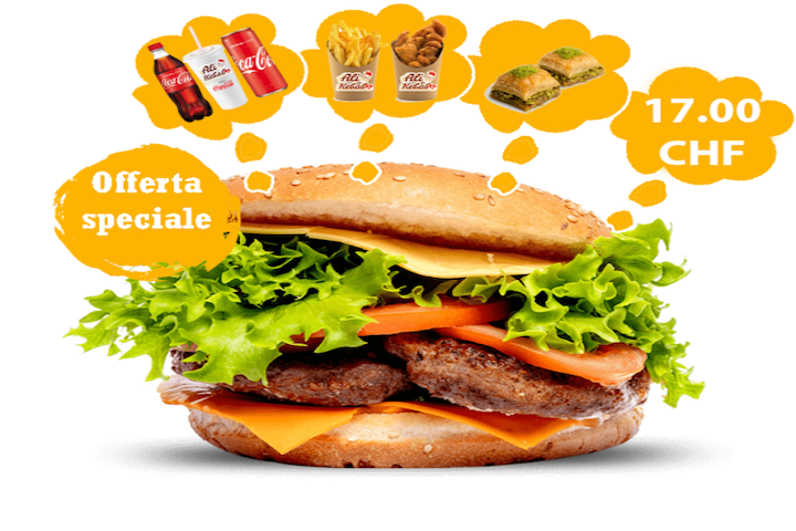 Menu Ali Burger - Ali Kebab