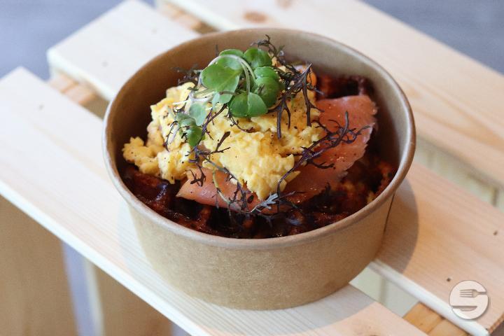 Fishy Potato Waffle - Hunch