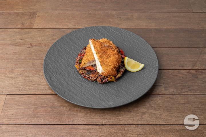 Homemade Chicken Cordon Bleu - L'Atelier Restaurant