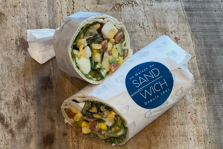 Wrap Avocat Œuf - La Maison du Petit-Dej