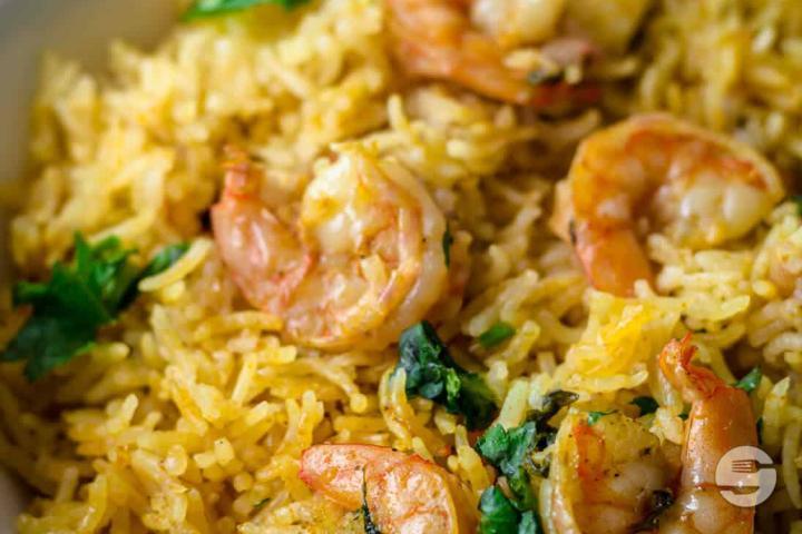 Prawns Biryani - Golden India