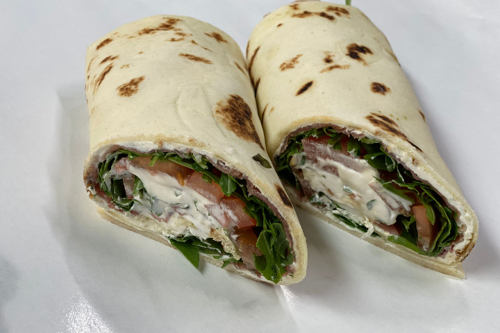 Piadina Raw Ham - Pizza Style