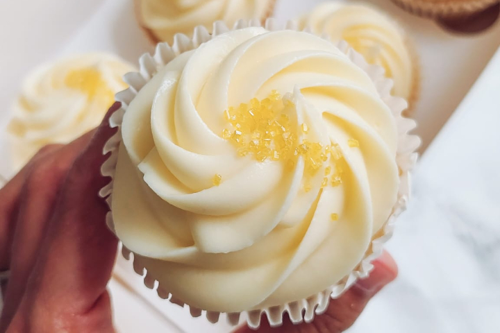 "Lemon Curd" Cupcake - Brookies.ch