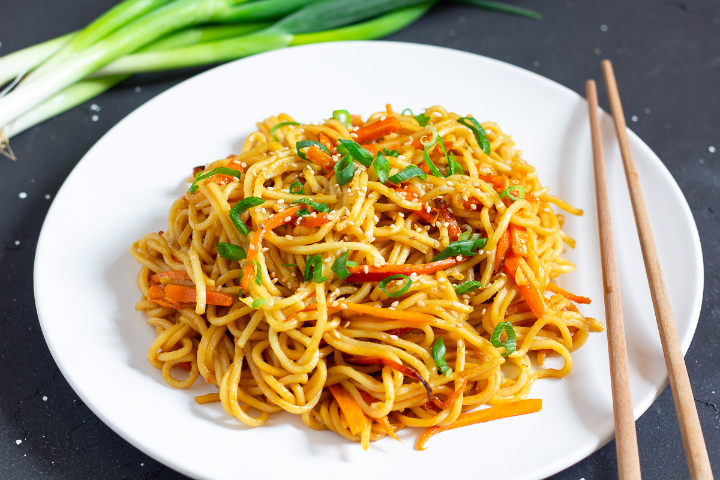 Gebratene Nudeln - La Lup - Asian Kitchen