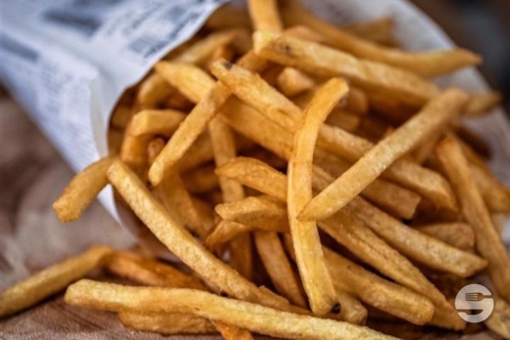Portion of Fresh Homemade Fries - Burgerland