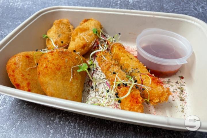 Assorted Fried Foods - Tapas Faim