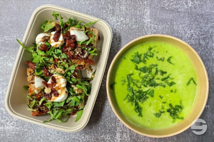 Tomato and Basil Gaspacho - Soup'er Tartine