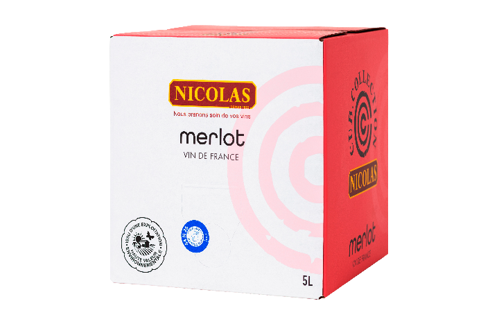 Cub Merlot rouge 5 L 