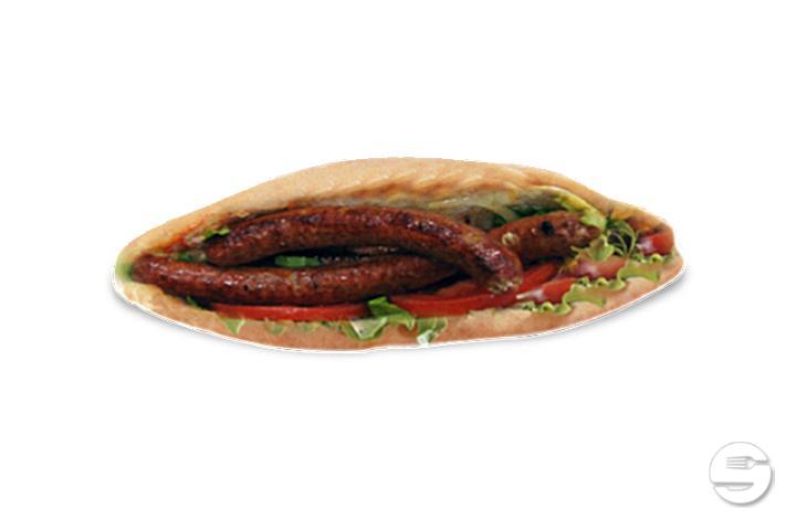 Sandwich Merguez - Seven Kebab