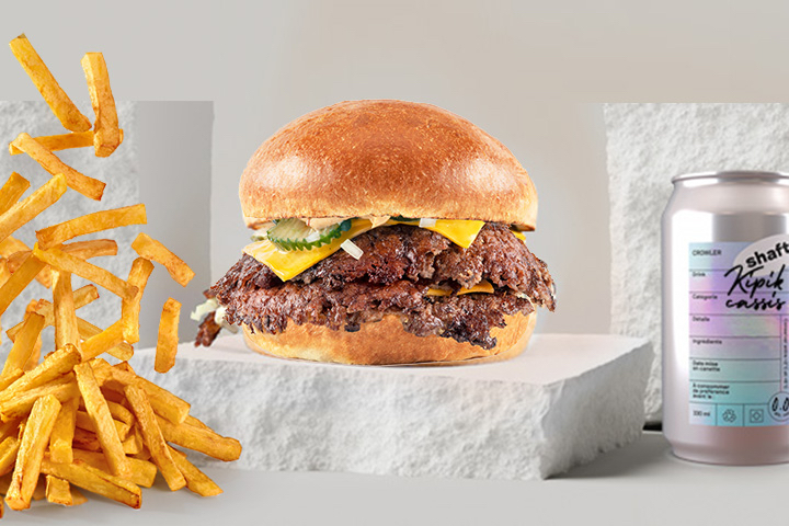 Double Cheese Menu - Shaft Club