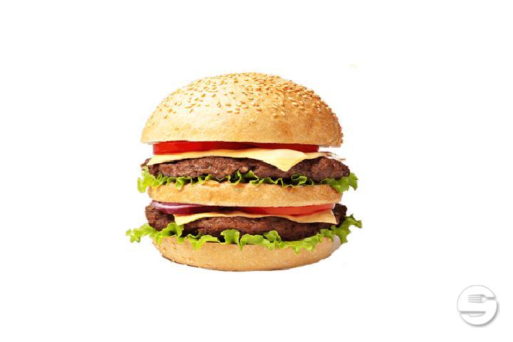Maxi Double Cheese Burger - Kap's Saloon Night