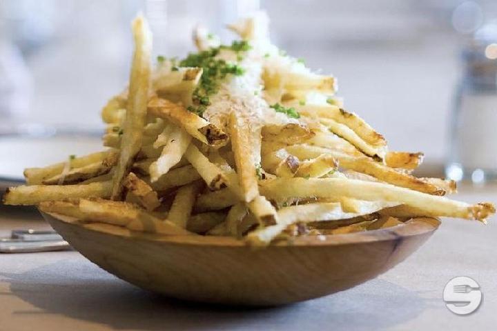 French Fries with Truffle & Parmesan - Maison Ariana
