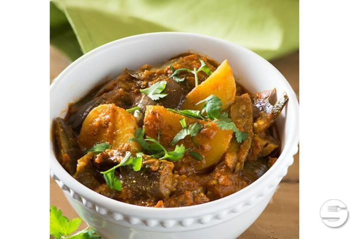 410. Aloo Baingan - Singh Restaurant