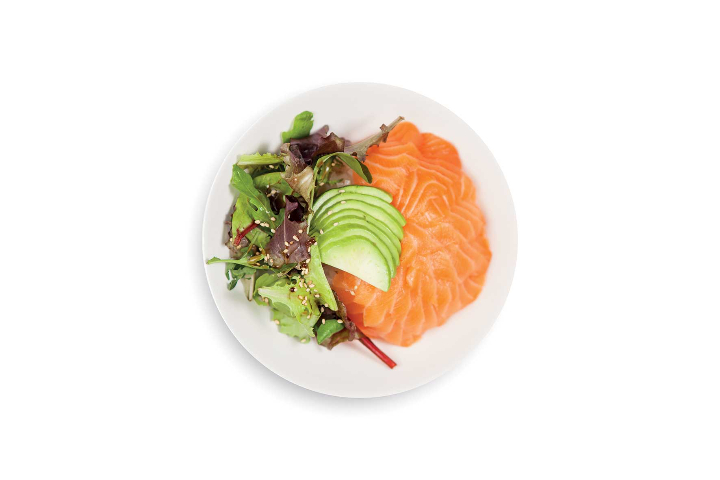 Salmon Avocado Chirashi - MoshiMoshi