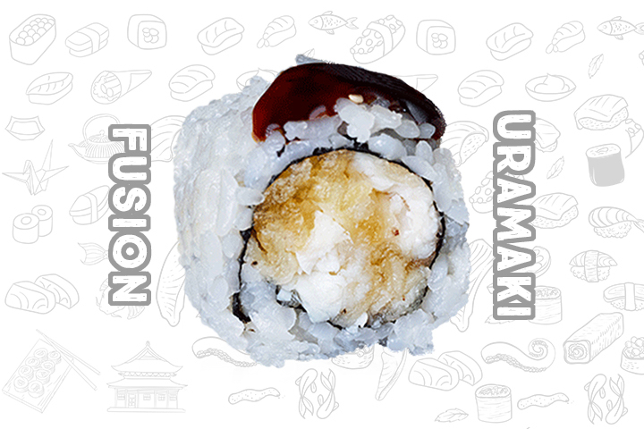FR9 Ebi Fry Breaded Shrimp (8 Pieces) - Fusion Uramaki