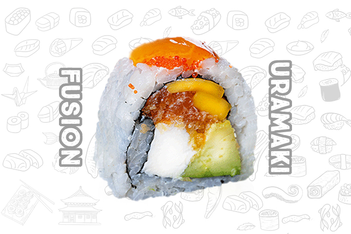 FR7 Funky Monkey (8 Pieces) - Fusion Uramaki