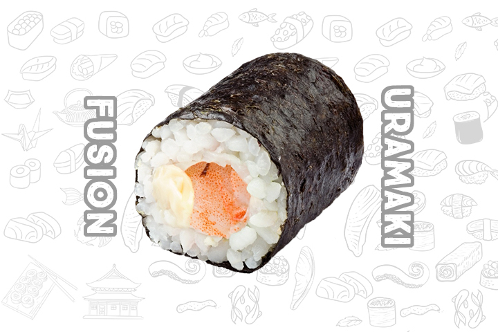 H6 Shrimp (6 Pieces) - Fusion Uramaki