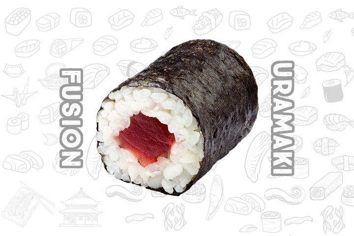 H5 Tuna (6 Pieces) - Fusion Uramaki
