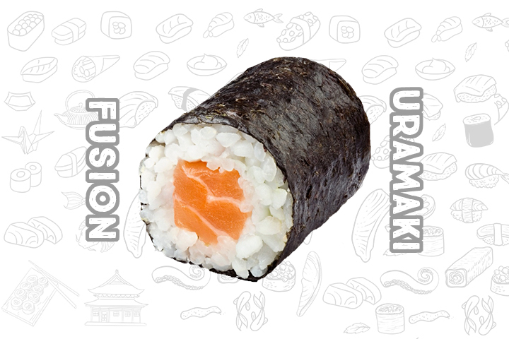 H4 Salmon (6 Pieces) - Fusion Uramaki