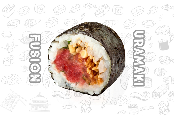 FU3 Crispy & Spicy Tuna (5 Pieces) - Fusion Uramaki